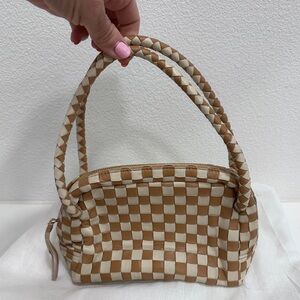 Cleobella Checkered Mini Handbag